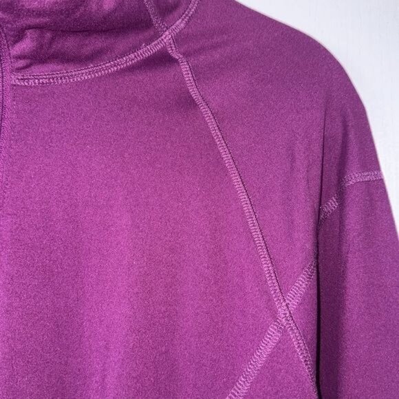 Old Navy Active Semi-Fitted XL Long Sleeve Top Purple - Picture 4 of 8